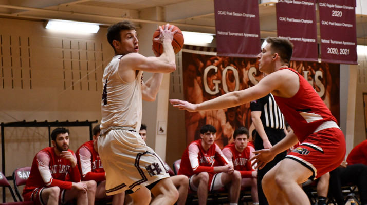 Saints Use Late Run to Secure Road Win