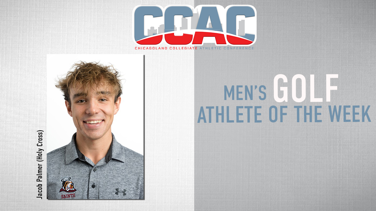 Freshman Jacob Palmer Named the First CCAC 2025 Men's Golfer of the Week